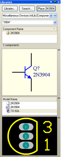 PCB设计入门之画电路原理图加载元件和库