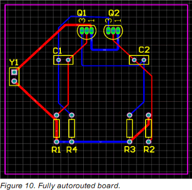 PCB设计入门之PCB板的自动布线及设计数据校验