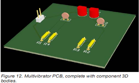 PCB设计入门之在3D模式下查看电路板设计