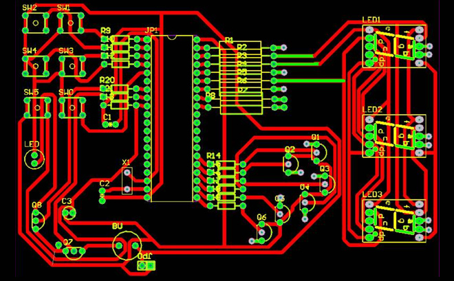 PCB设计之PCB中各组件之间如何连线?